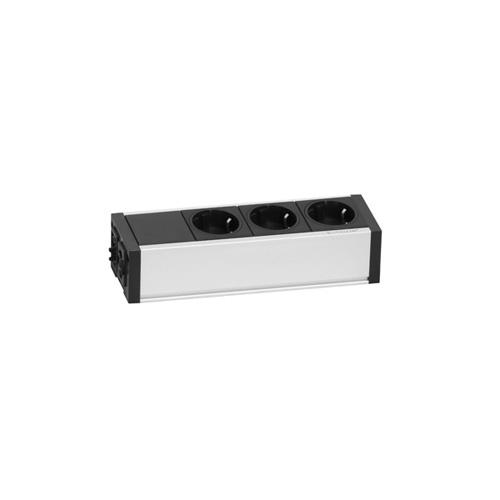 Featured image for “EVOline U-Dock DATA SMALL / 3x sockets / no mounting lashes”