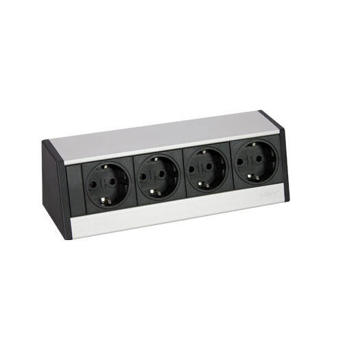 Featured image for “EVOline R-Dock MEDIUM / 4x power / no clamp / Silver”