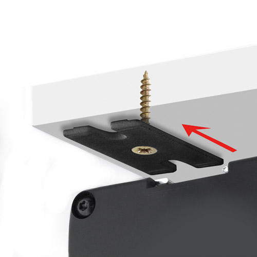 Featured image for “EVOline Mounting Clips / Under worktops”