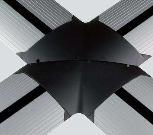 EVOline Bridge kabelgoot / vloergoot / kabelbrug kruis module-0