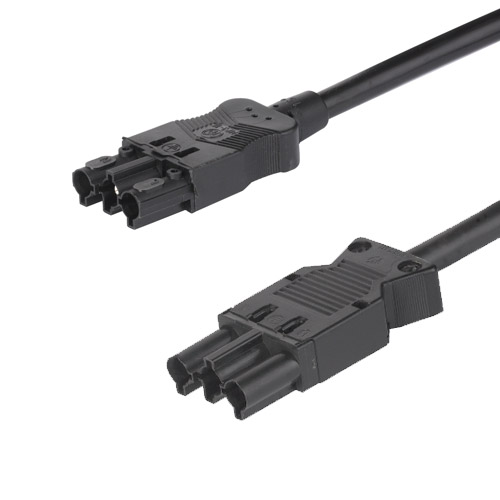 EVOline Express koppel kabel / Zwart / 300cm-0