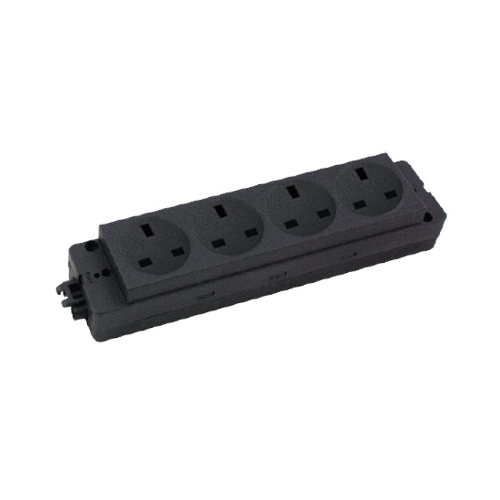 EVOline Express Type-910 - 4-fold black UK - EVOlineStore