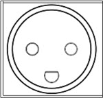 EVOline - power socket type K-Danish-style - EVOlineStore