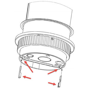 EVOline Port replacement 2x lock nut + 2x slip reduction wedge -0 EVOline Port replacement 2x lock nut + 2x slip reduction wedge -0