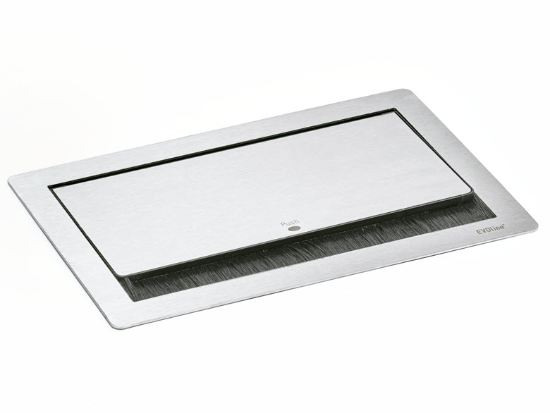 EVOline Fliptop Push S / Netbox 3x power socket-2815
