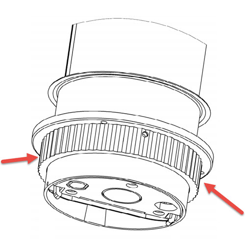 EVOline Port replacement Lock Nut / Lock Ring-0