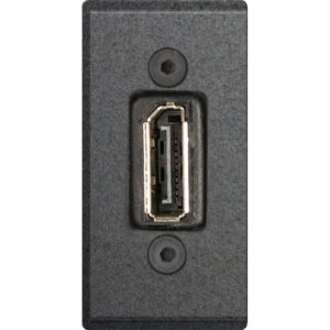EVOline 1x DispPlay-Port 1.2 module with lock 25x50 - EVOlineStore