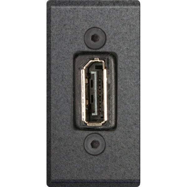 EVOline 1x DispPlay-Port 1.2 module with lock 25x50 - EVOlineStore