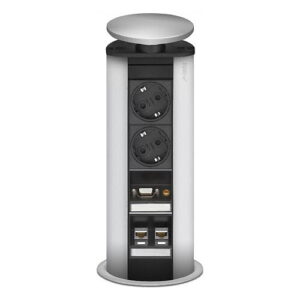 EVOline Port Multimedia / 2x power / VGA / Audio / 2x Data-0