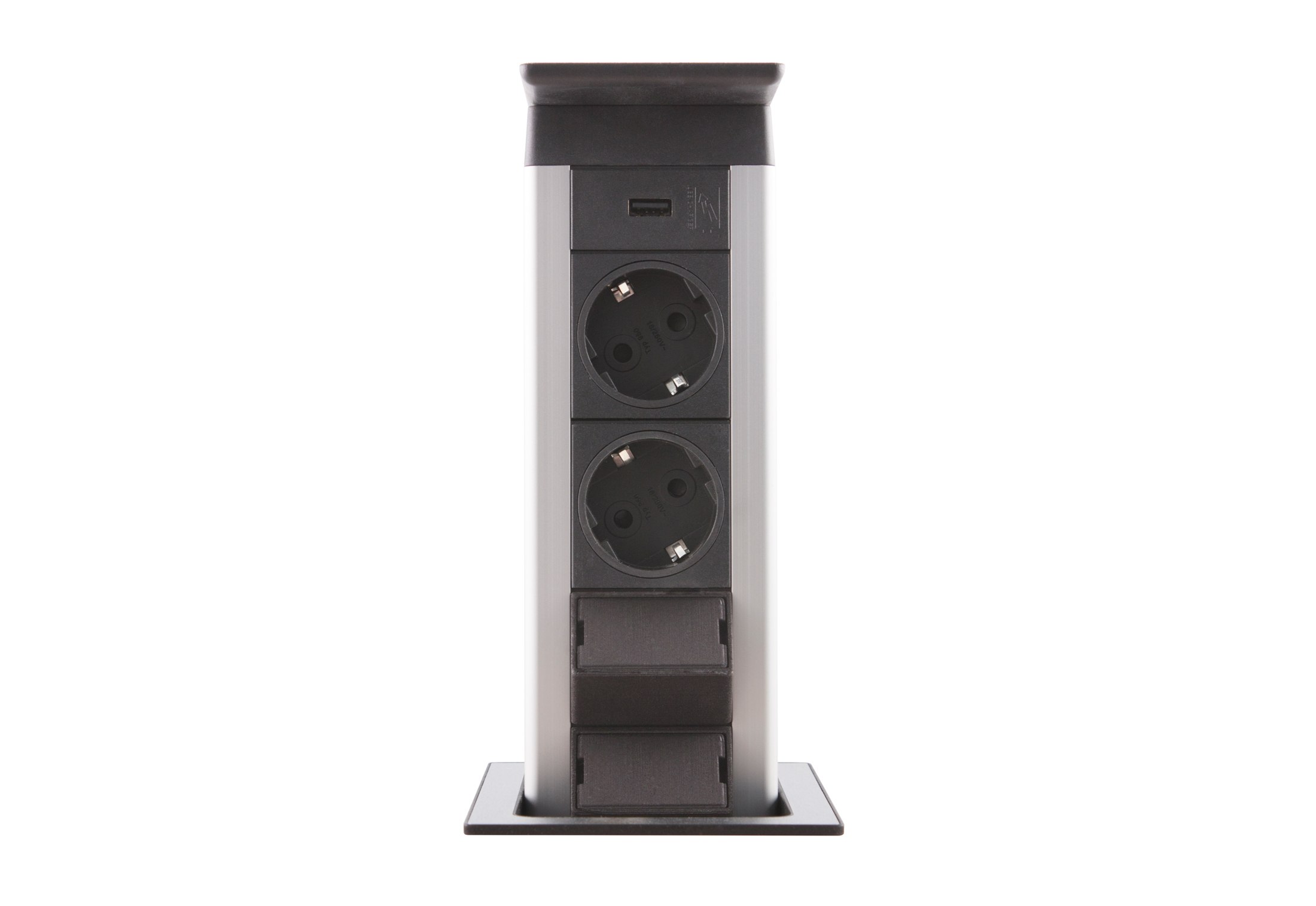 EVOline Port Push / 2x pop up socket-3305