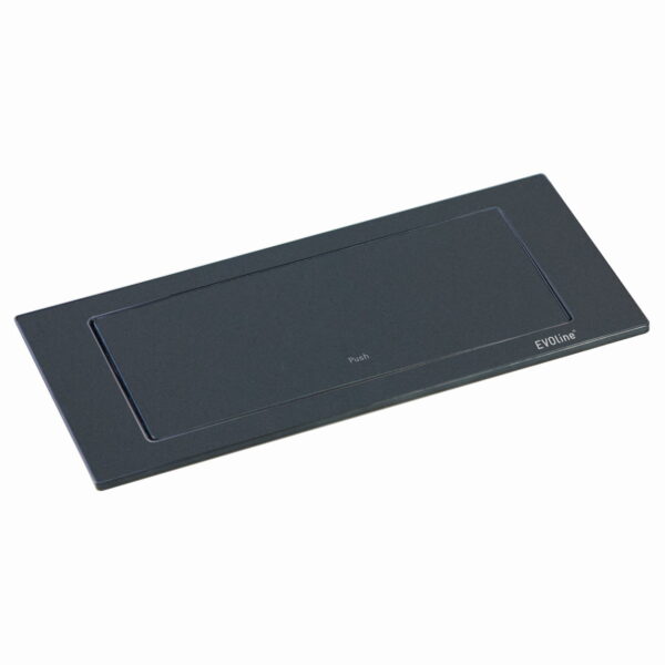 EVOline Backflip black painted top / 2x power socket / 1x USB Charger-0