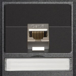 EVOline 1x RJ45 modular CAT6 module / replacement part - EVOlineStore