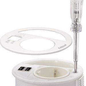 EVOline Circle80 – mounting white – EVOlineStore EVOline Circle80 - mounting white - EVOlineStore