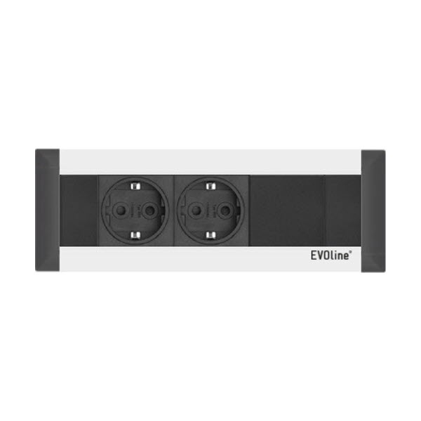 EVOline FrameDock - 2x VDE 1x Free slot - EVOlineStore