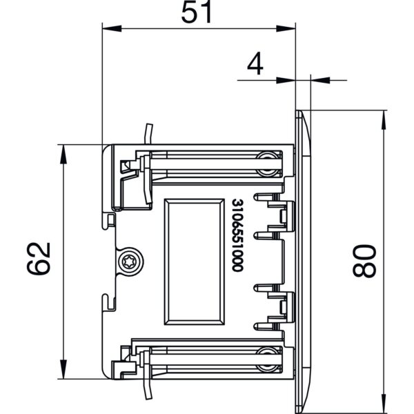 EVOline FrameDock - Dimensions - EVOlineStore