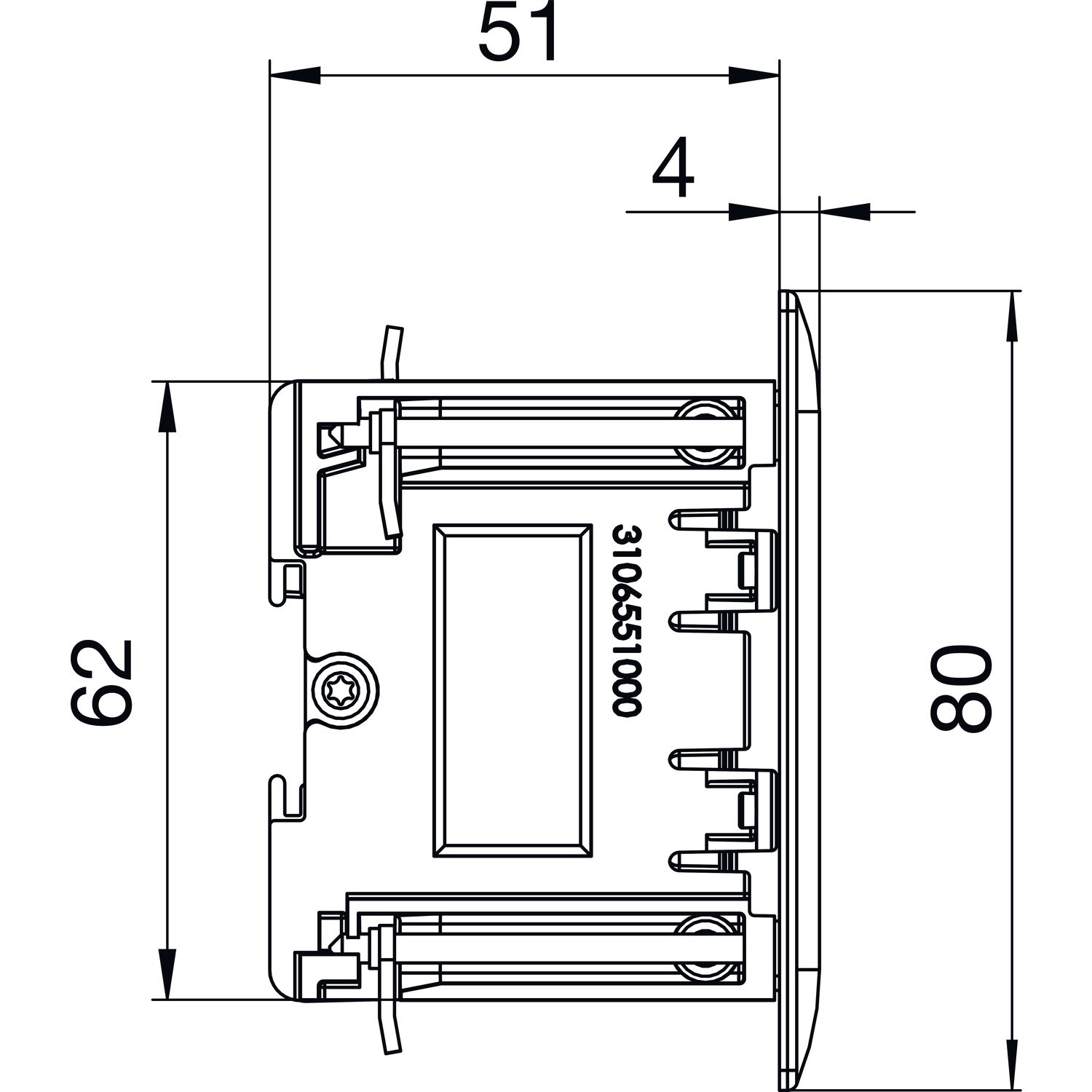 EVOline FrameDock - Dimensions - EVOlineStore
