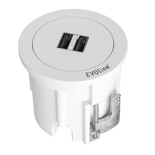 EVOline One - double charger white cover ring - EVOlineStore
