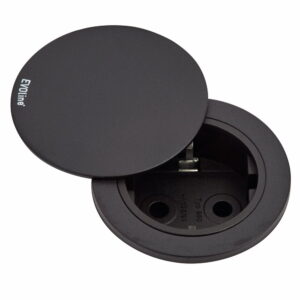 EVOline One - VDE socket black + cover - EVOlineStore