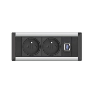 EVOline FrameDock - 2x BF 1x RJ45 Reichle&deMassari - EVOlineStore