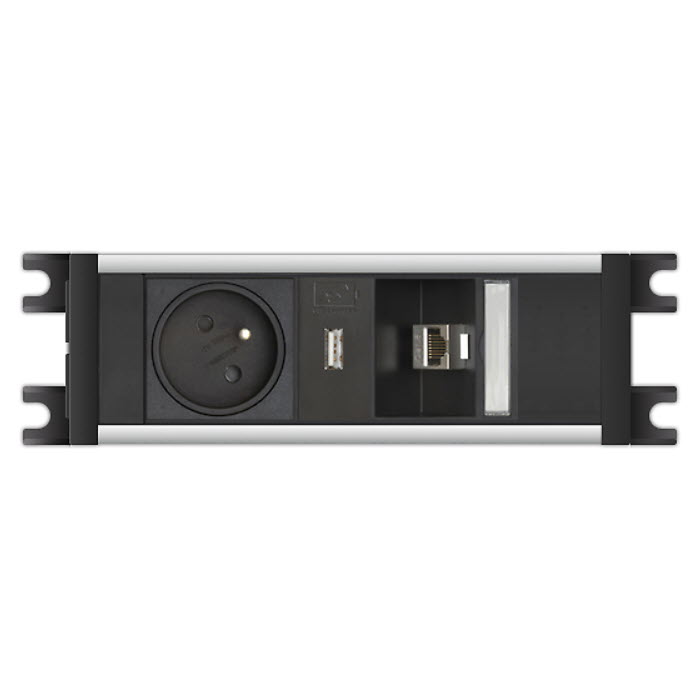 EVOline U-Dock (BF) 1x power 1x USB charger 1x RJ45 - EVOlineStore