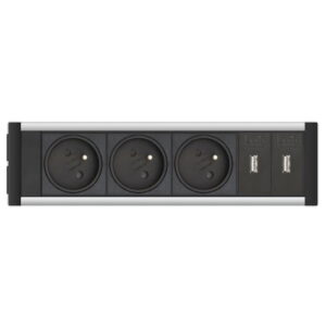 EVOline U-Dock (BF) 3x power 2x USB charger - EVOlineStore