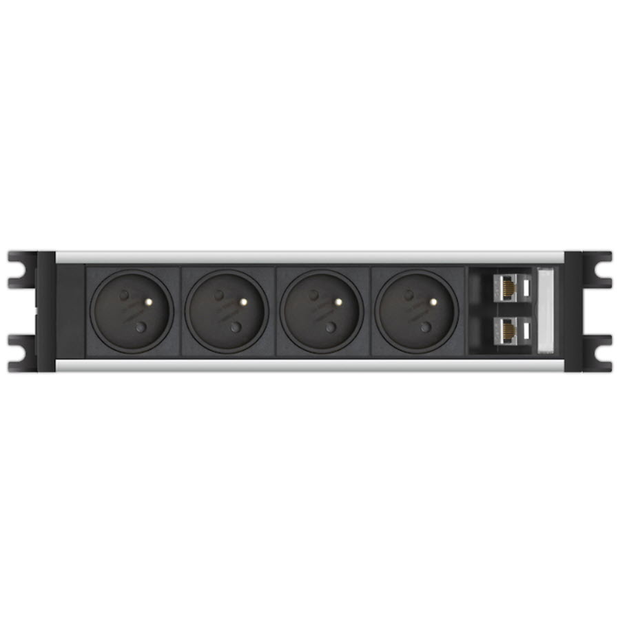 EVOline U-Dock (BF) 4x power 2x RJ45 - EVOlineStore