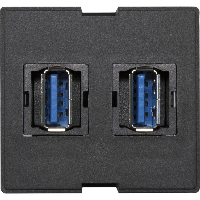 Featured image for “EVOline double USB 3.0 exchangeable module”