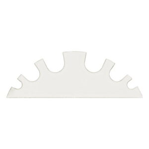 EVOline Circle80 - 6fold cable guide module - White - EVOlineStore 500x500