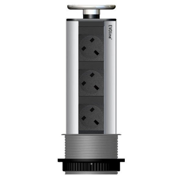 EVOline Port 3x UK power sockets - EVOlineStore