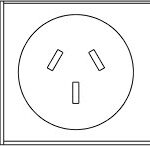EVOline - power socket type I-AUS-style - EVOlineStore