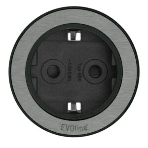 EVOline One - VDE socket Stainless Steel - EVOlineStore