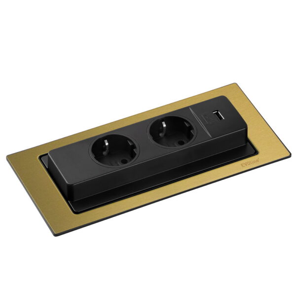 EVOline Backflip brass inlay open - EVOlineStore