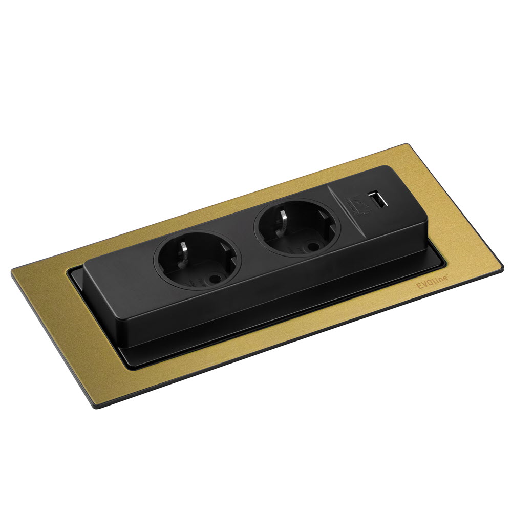 EVOline Backflip brass inlay open - EVOlineStore